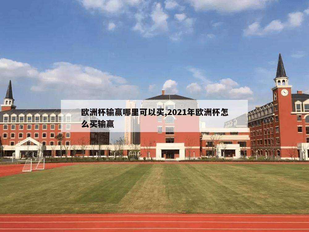 欧洲杯输赢哪里可以买,2021年欧洲杯怎么买输赢